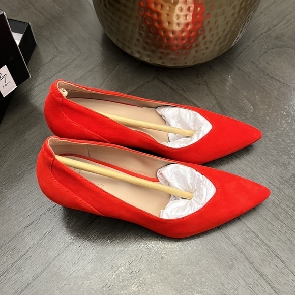 27 EDIT Naturalizer Faelyn Pump Retro Poppy Suede - Picture 6 of 12